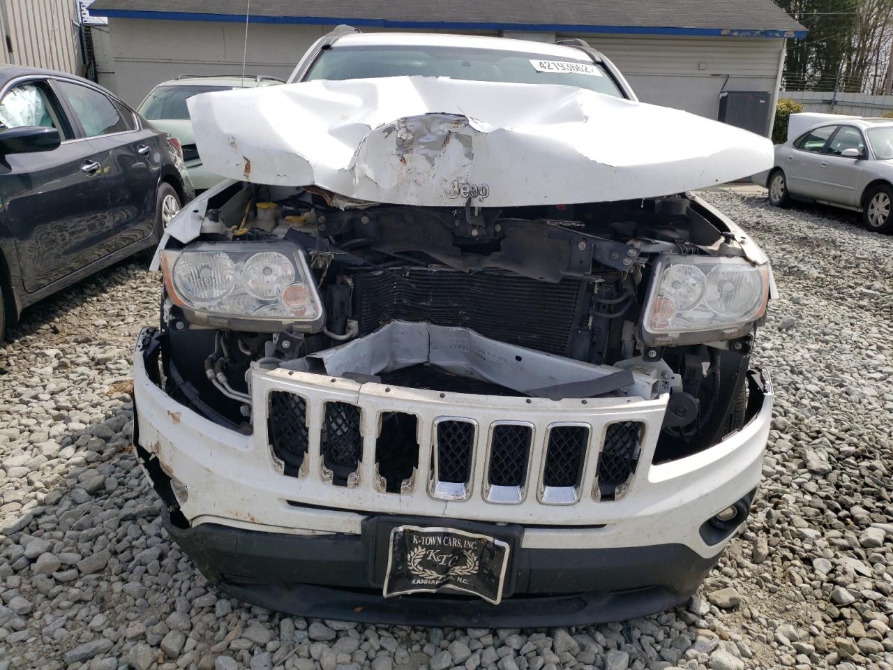 Photo 9 from auction – 2013 JEEP COMPASS LA with VIN 1C4NJCEB8DD166098