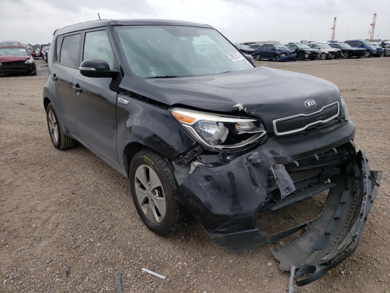 KIA SOUL + 2014 with VIN KNDJP3A50E7046521 - Photo from auction