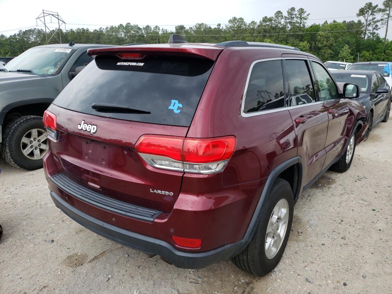 Photo 4 from auction – 2017 JEEP GRAND CHER with VIN 1C4RJEAG6HC828982