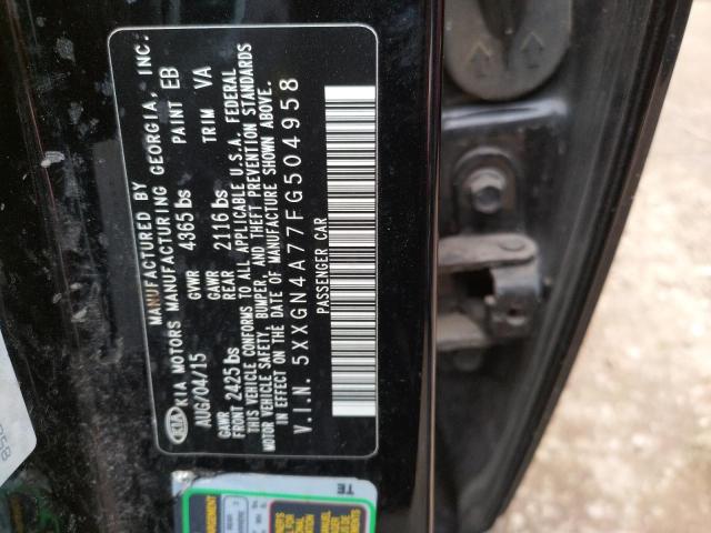 صورة رقم 10 من المزاد - 2015 KIA OPTIMA EX مع VIN 5XXGN4A77FG504958