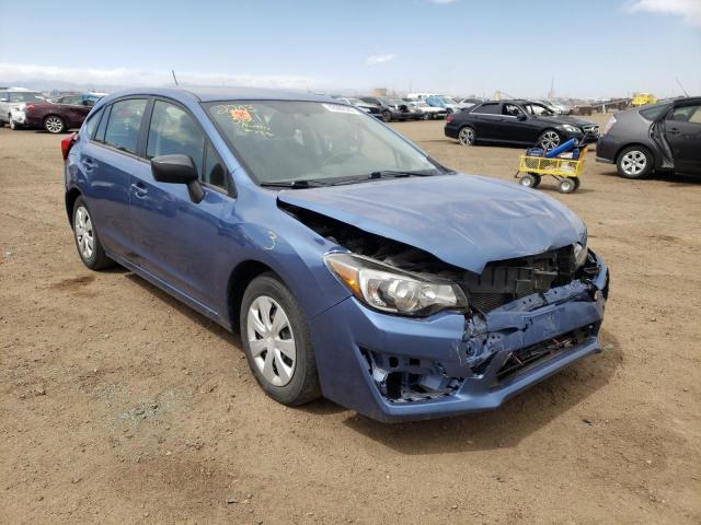 SUBARU IMPREZA 2016 with VIN JF1GPAA64G8349716 - Photo from auction