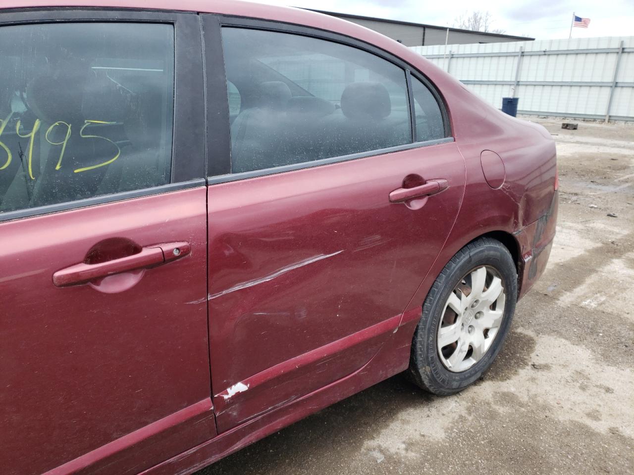 Photo 9 from auction – 2009 HONDA CIVIC LX with VIN 19XFA16549E029697