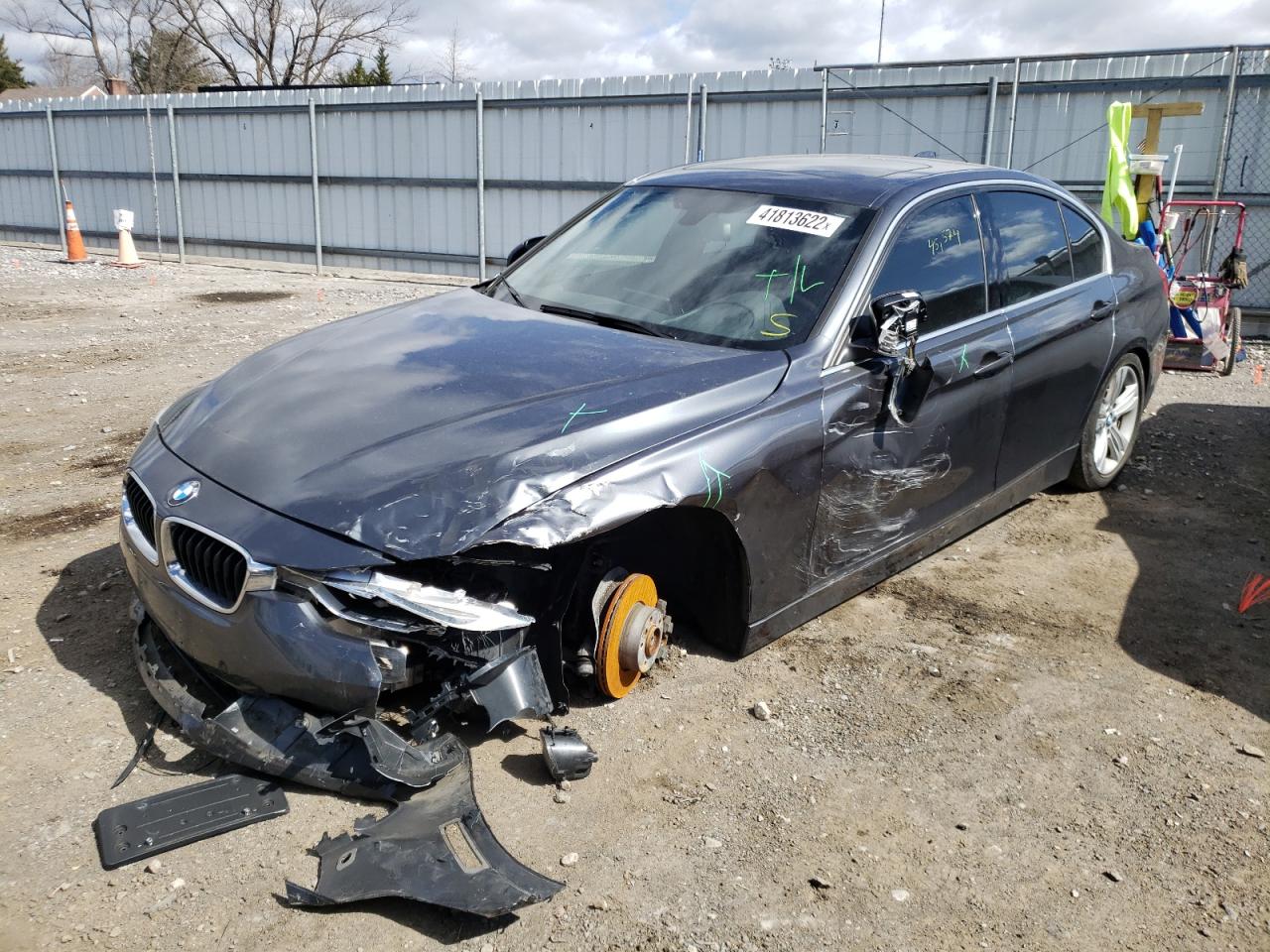 Photo 2 from auction – 2017 BMW 330 XI with VIN WBA8D9C34HA011877
