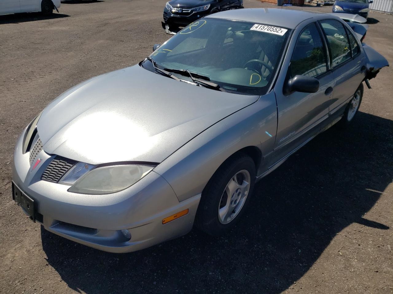 Photo 2 from auction – 2005 PONTIAC SUNFIRE SL with VIN 3G2JB52F25S121419