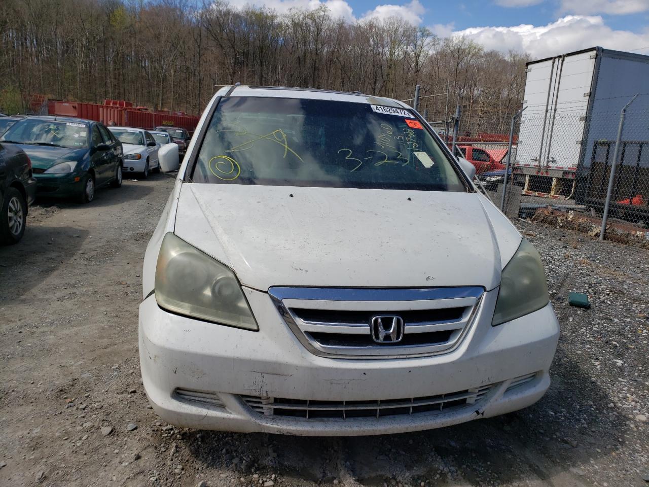 Photo 9 from auction – 2007 HONDA ODYSSEY EX with VIN 5FNRL38697B452677