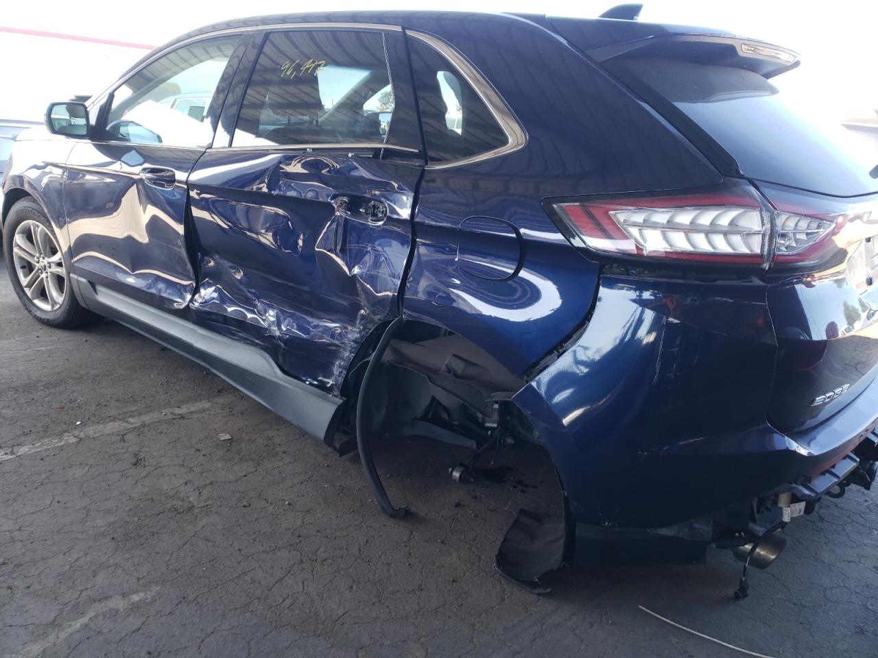Photo 9 from auction – 2016 FORD EDGE SEL with VIN 2FMPK3J97GBB73395