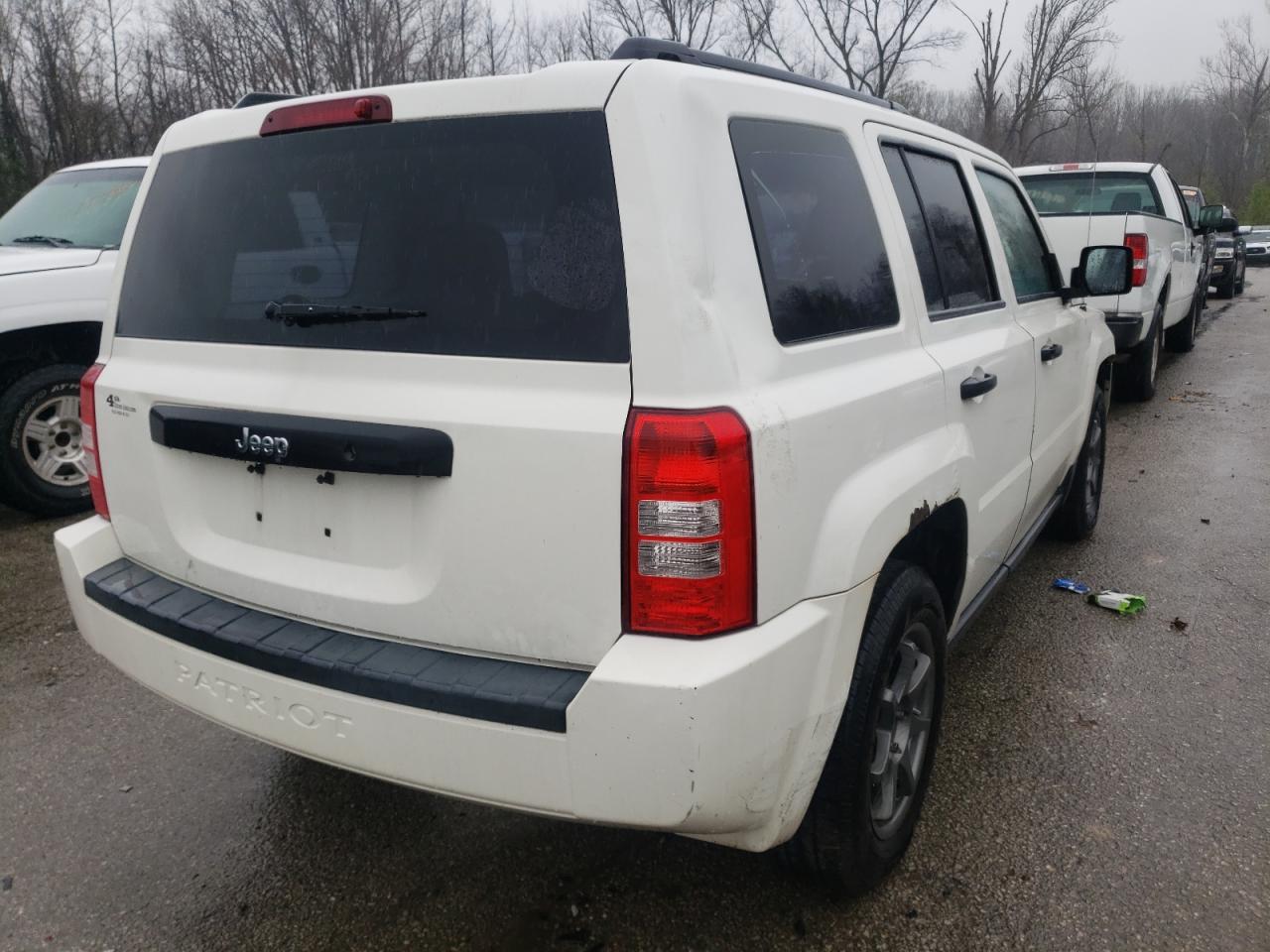 Photo 4 from auction – 2008 JEEP PATRIOT SP with VIN 1J8FT28038D783331