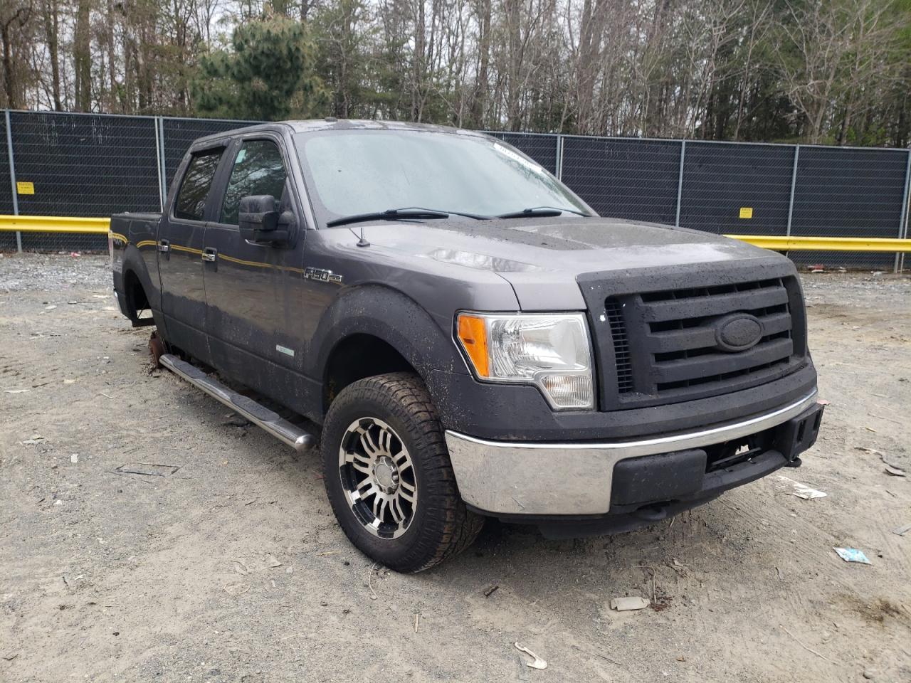 FORD F150 SUPER 2011 with VIN 1FTFW1ET0BFB25744 - Photo from auction