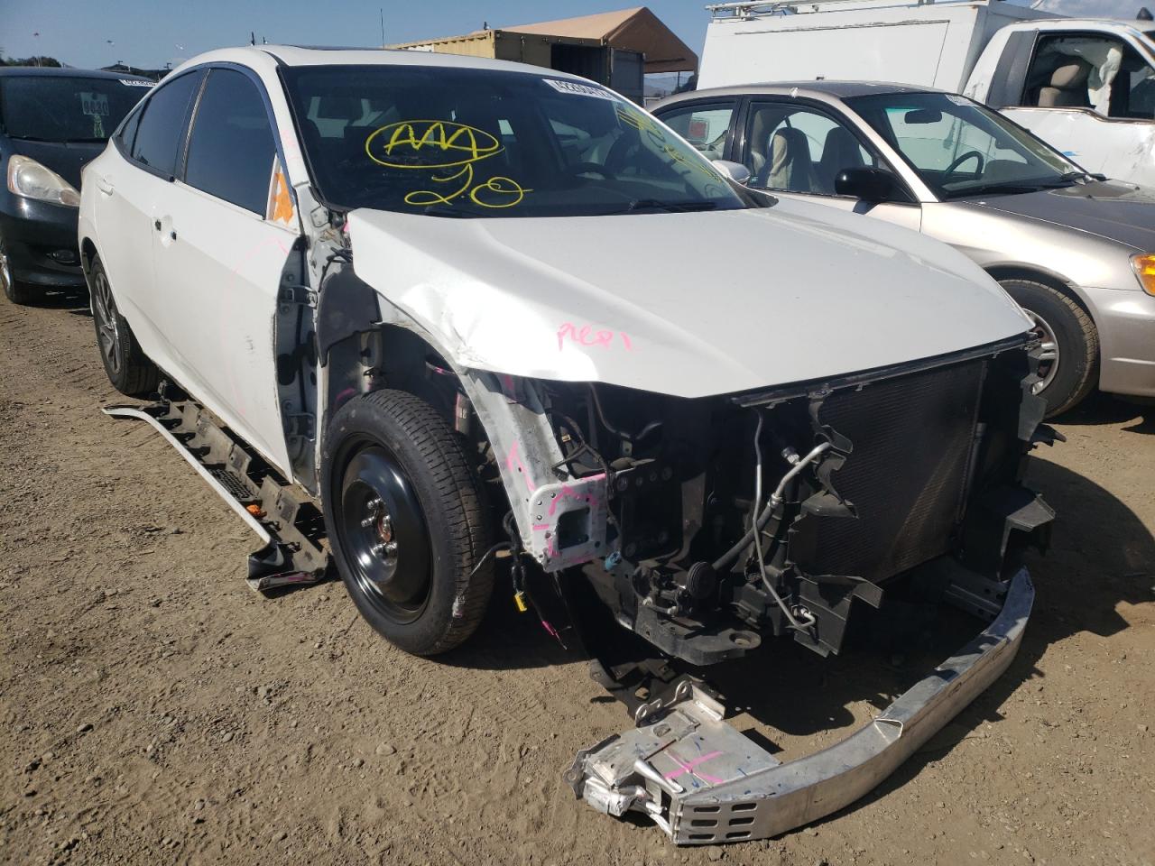 Photo 1 from auction – 2018 HONDA CIVIC EX with VIN 19XFC2F7XJE206257