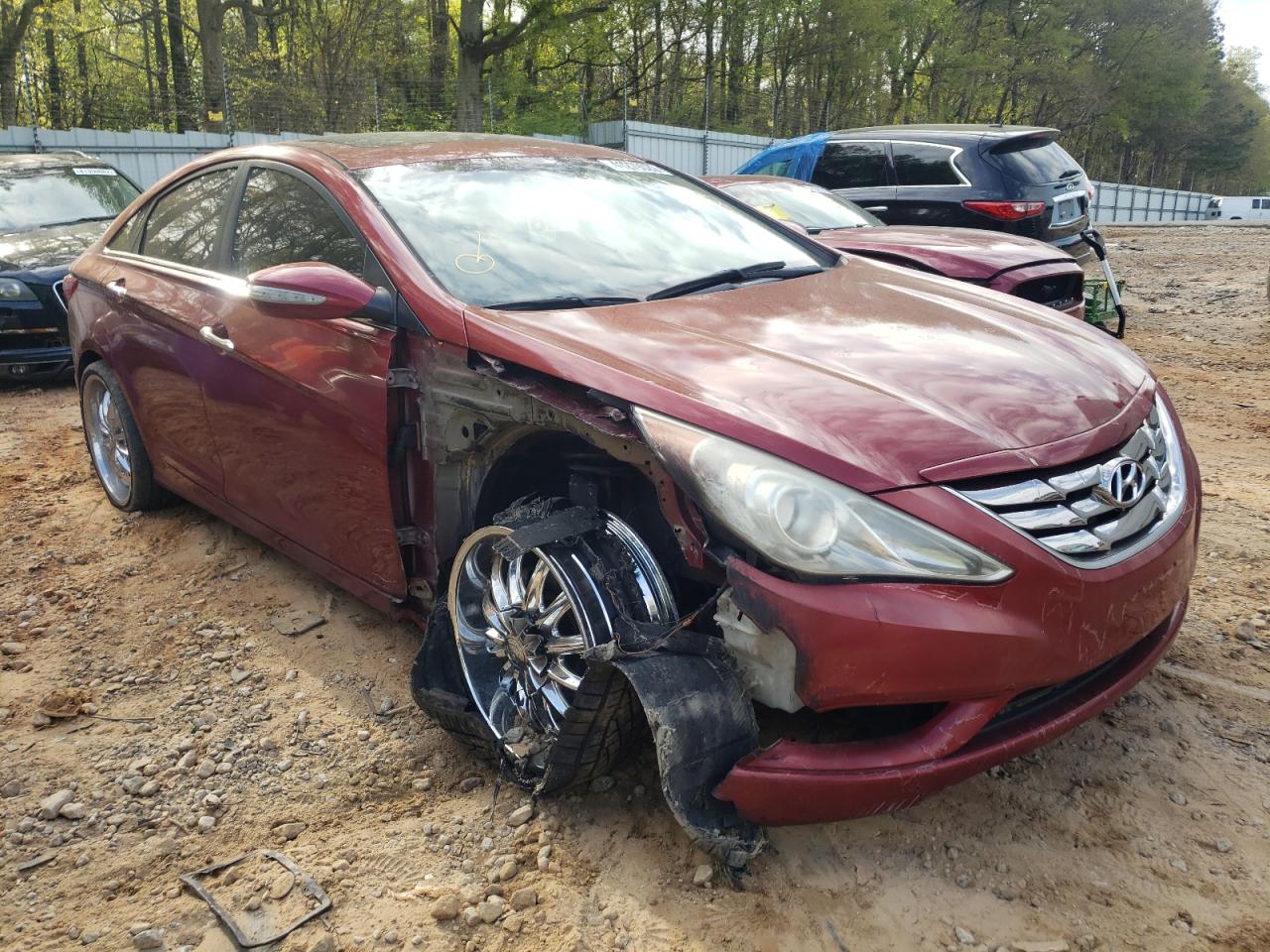 HYUNDAI SONATA SE 2011 with VIN 5NPEC4AB3BH185204 - Photo from auction