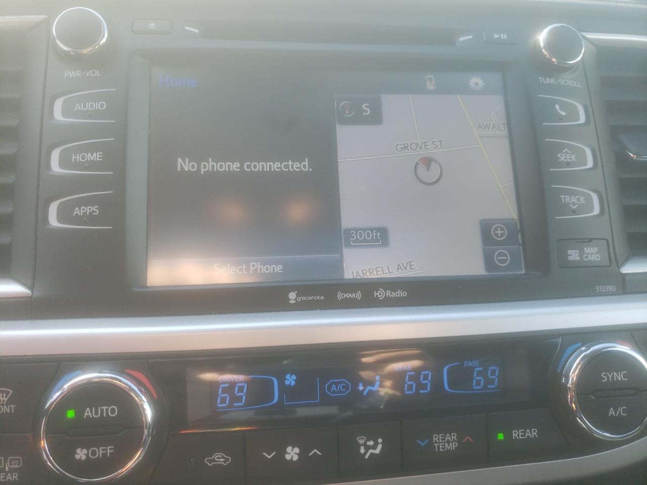 Photo 9 from auction – 2019 TOYOTA HIGHLANDER with VIN 5TDJZRFH2KS615404