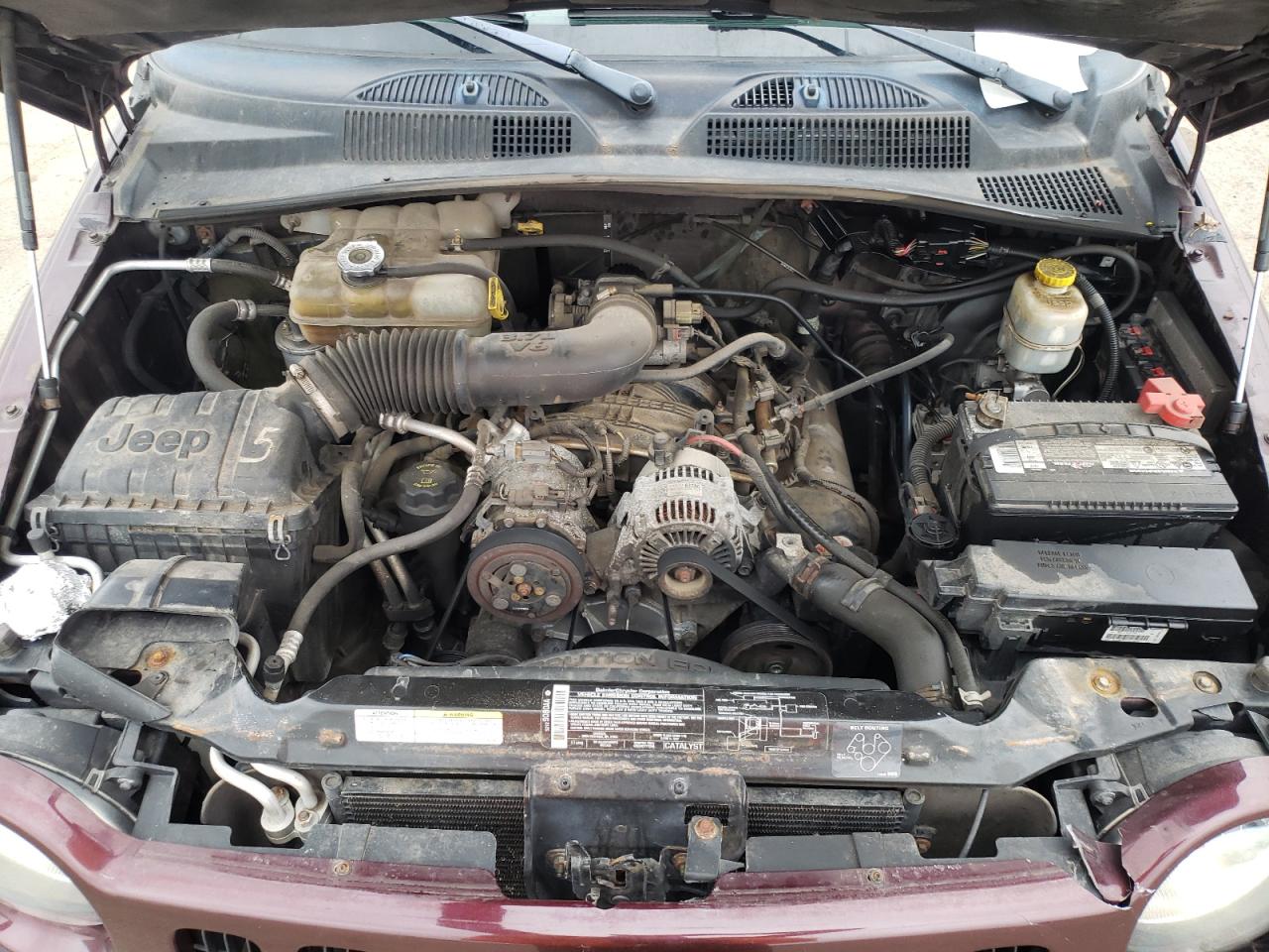 Photo 7 from auction – 2004 JEEP LIBERTY SP with VIN 1J4GL48K64W294259