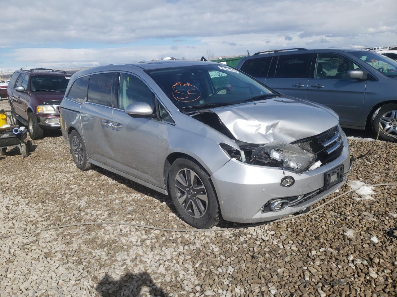 Photo 1 from auction – 2014 HONDA ODYSSEY TO with VIN 5FNRL5H98EB079487
