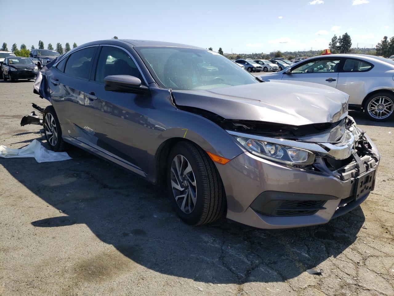 HONDA CIVIC EX 2016 with VIN 19XFC2F76GE247929 - Photo from auction