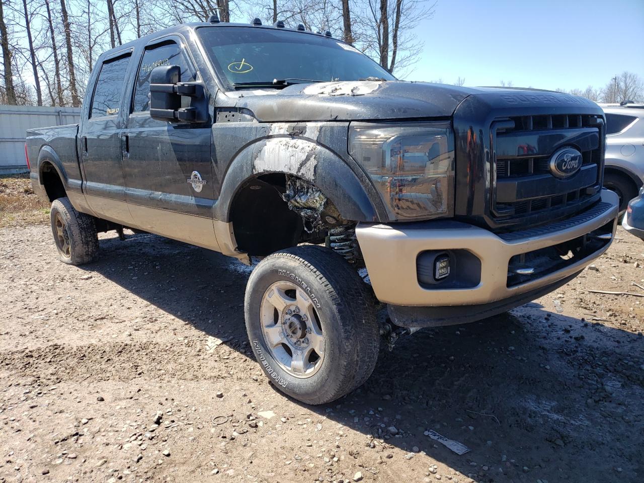 FORD F250 SUPER 2012 with VIN 1FT7W2BT6CEC21349 - Photo from auction