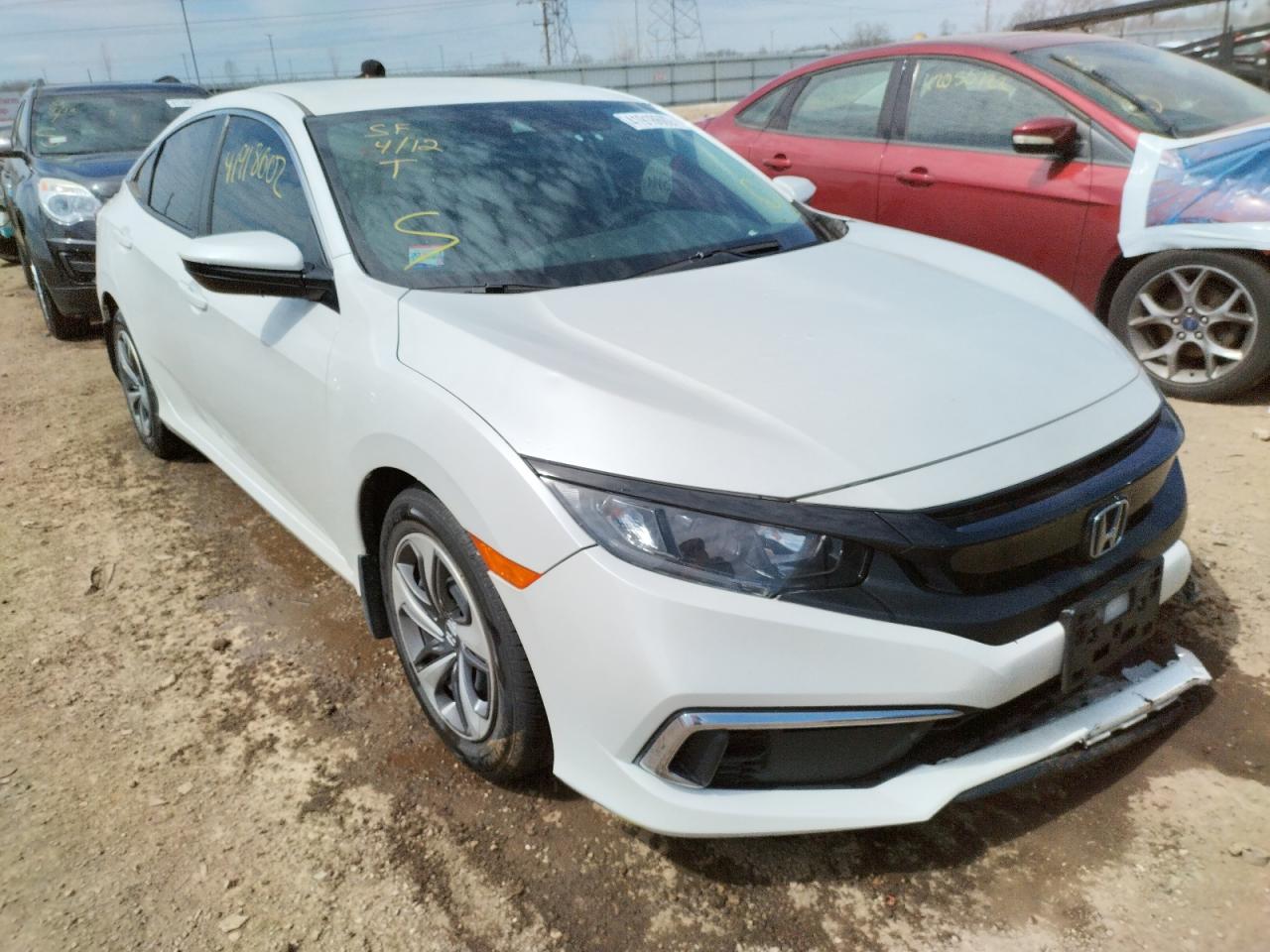 HONDA CIVIC LX 2019 z numerem VIN 19XFC2F69KE020797 - Zdjęcie z aukcji