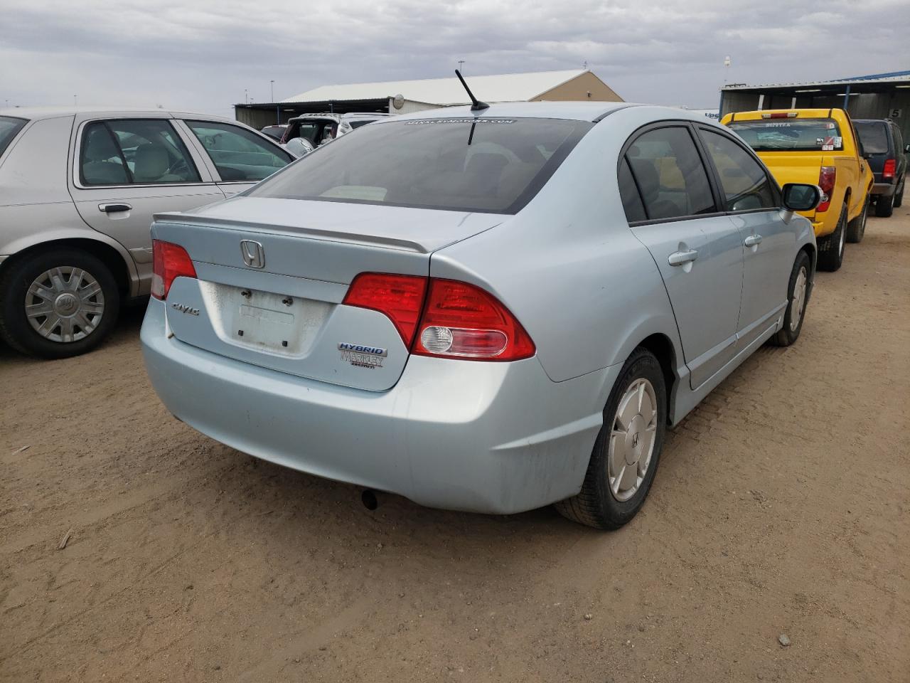 Photo 4 from auction – 2008 HONDA CIVIC HYBR with VIN JHMFA362X8S007716