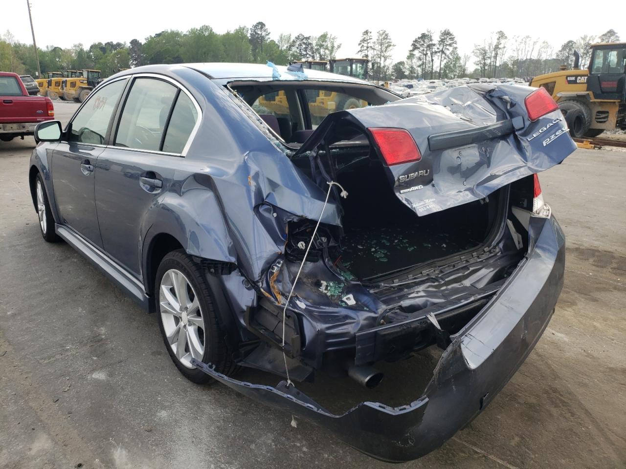 Photo 3 from auction – 2014 SUBARU LEGACY 2.5 with VIN 4S3BMBC68E3031737