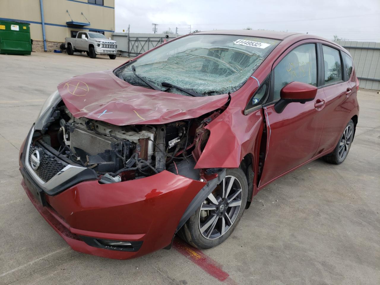 Photo 2 from auction – 2017 NISSAN VERSA NO S with VIN 3N1CE2CP5HL378867