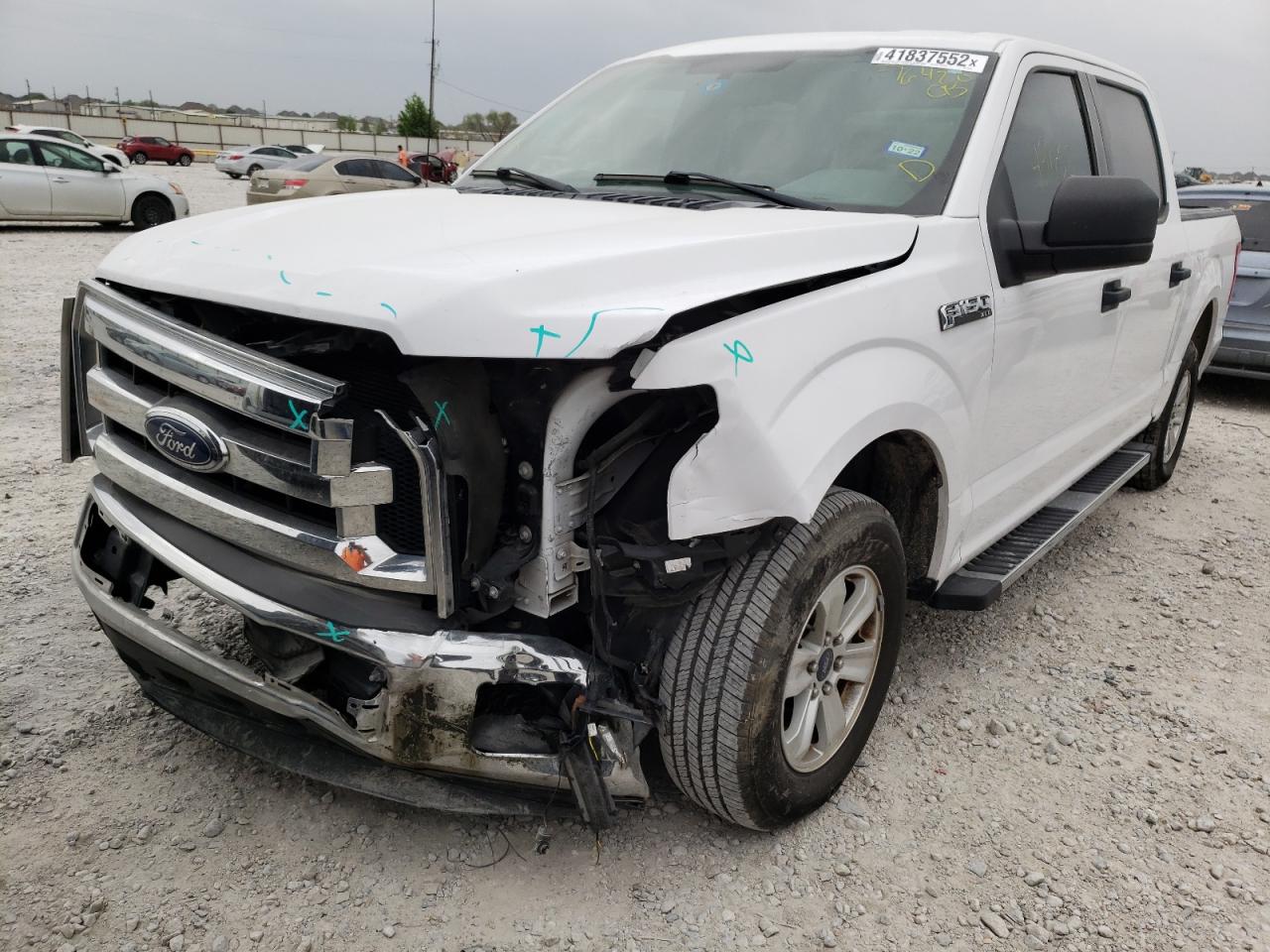 Photo 2 from auction – 2015 FORD F150 SUPER with VIN 1FTEW1C82FKF16420