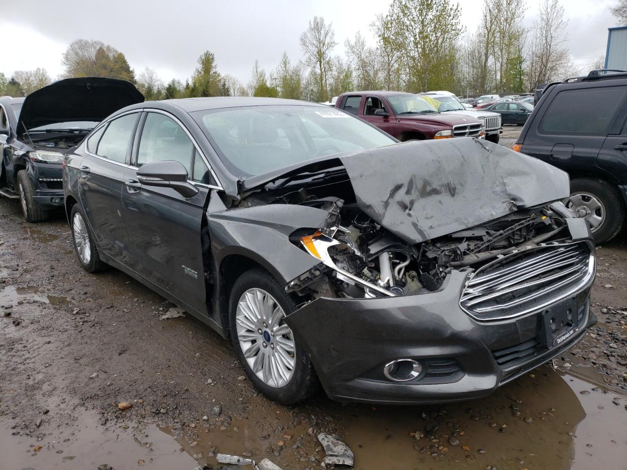 FORD FUSION SE 2016 with VIN 3FA6P0PU9GR282881 - Photo from auction