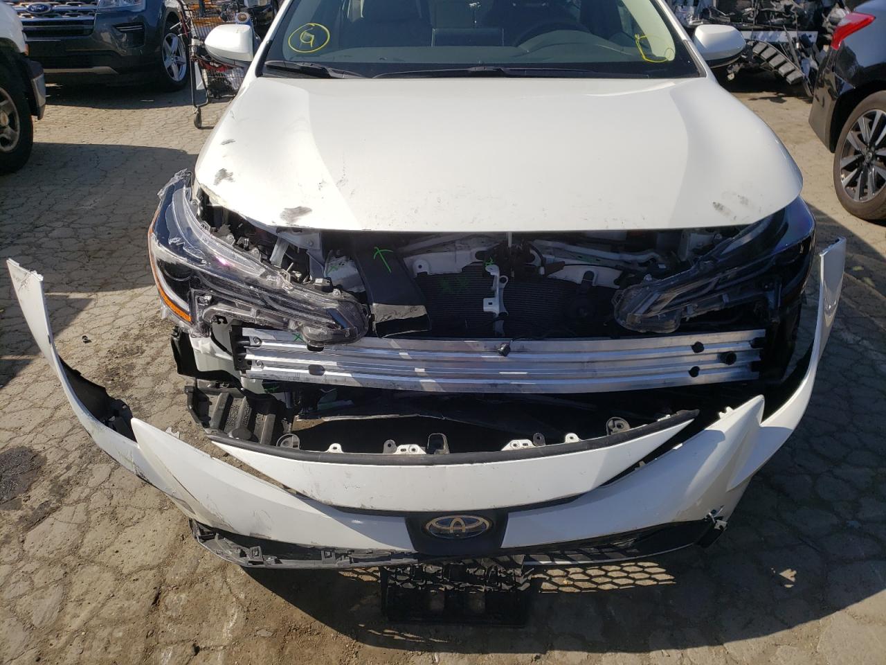 Photo 9 from auction – 2020 TOYOTA COROLLA LE with VIN JTDEBRBE1LJ012475