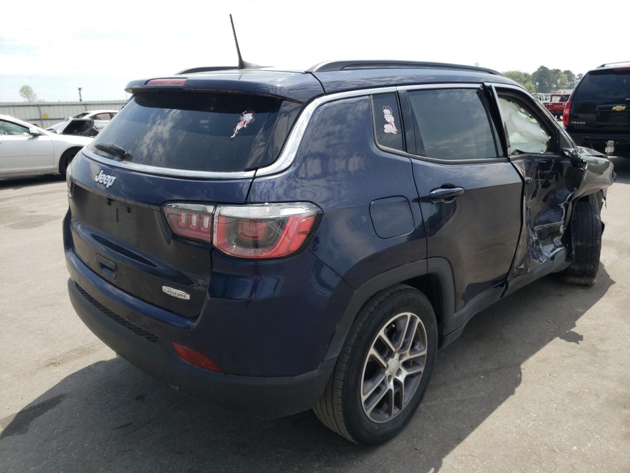 Photo 4 from auction – 2020 JEEP COMPASS LA with VIN 3C4NJCBB5LT241918