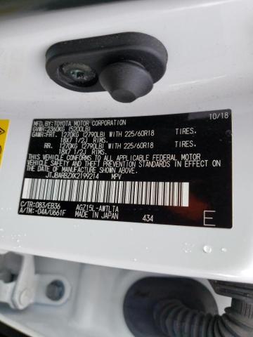 Photo 10 from auction – 2019 LEXUS NX 300 BAS with VIN JTJBARBZXK2199214