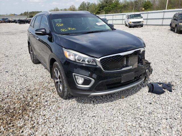 KIA SORENTO EX 2016 with VIN 5XYPH4A10GG046972 - Photo from auction