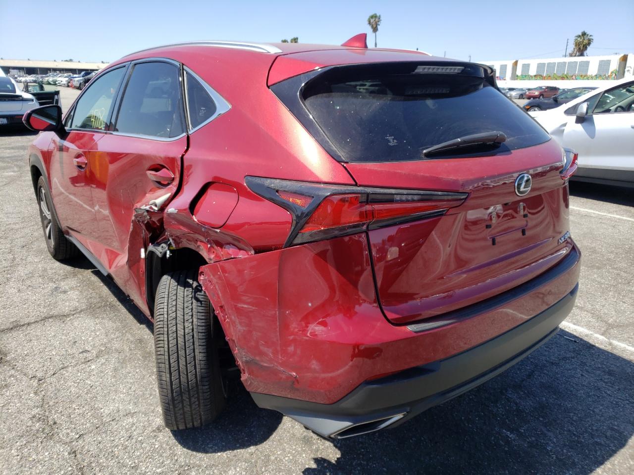 Photo 3 from auction – 2021 LEXUS NX 300 BAS with VIN JTJGARBZ1M2199644