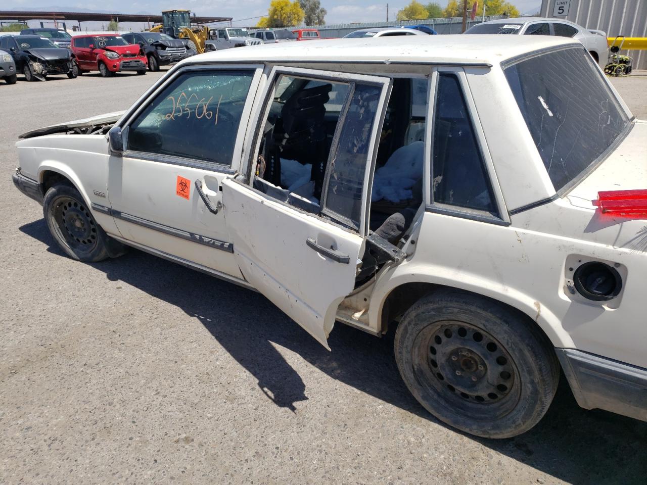Photo 9 from auction – 1991 VOLVO 740 with VIN YV1FA8840M2508034