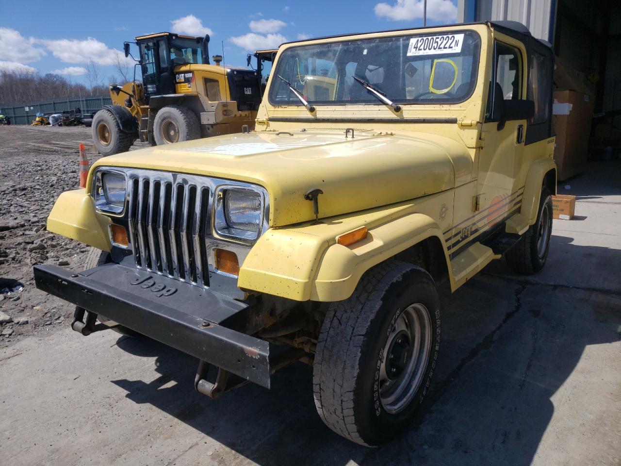 Photo 2 from auction – 1990 JEEP WRANGLER / with VIN 2J4FY39T0LJ517352