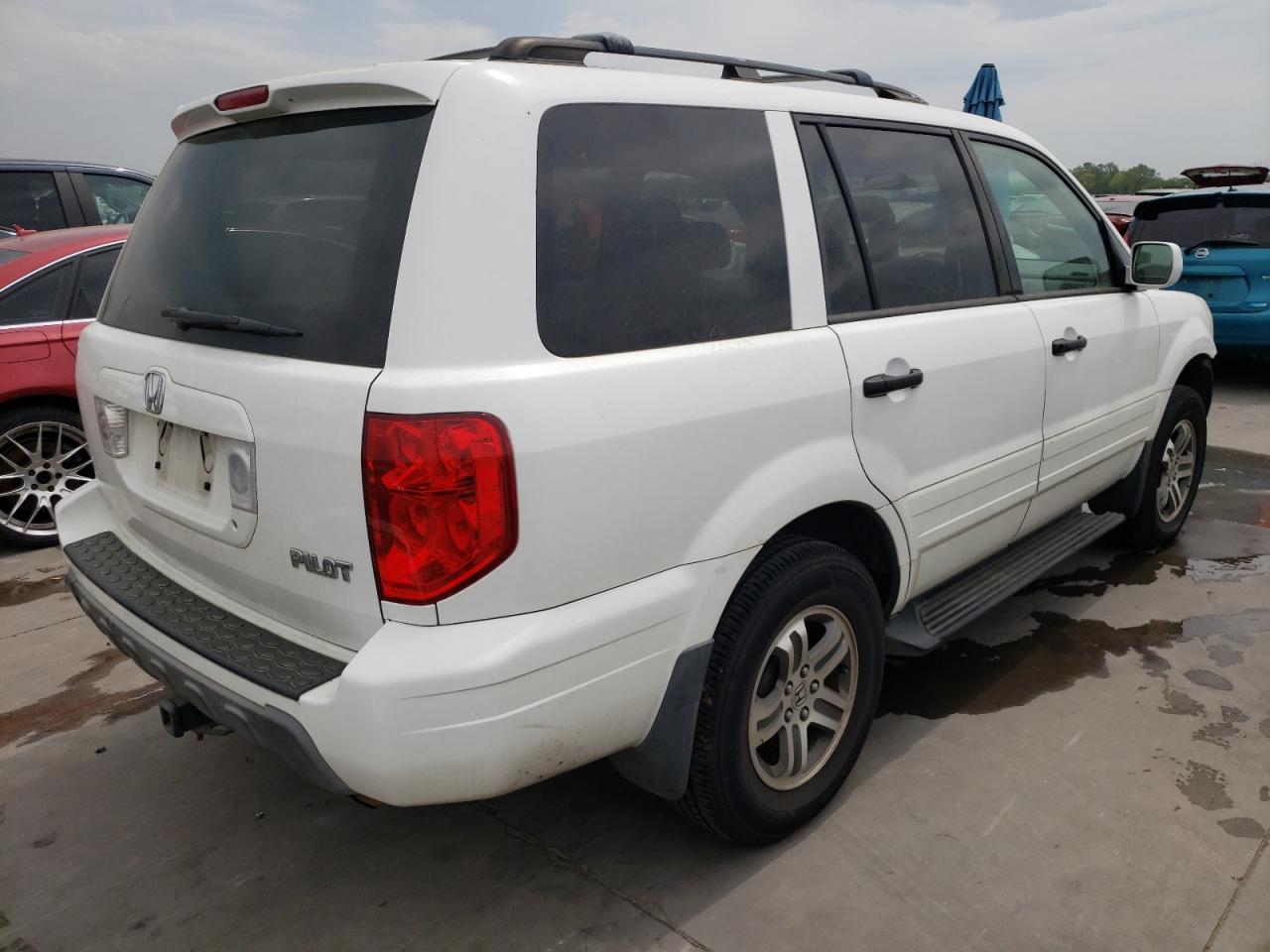 Photo 4 from auction – 2004 HONDA PILOT EXL with VIN 2HKYF18604H621635
