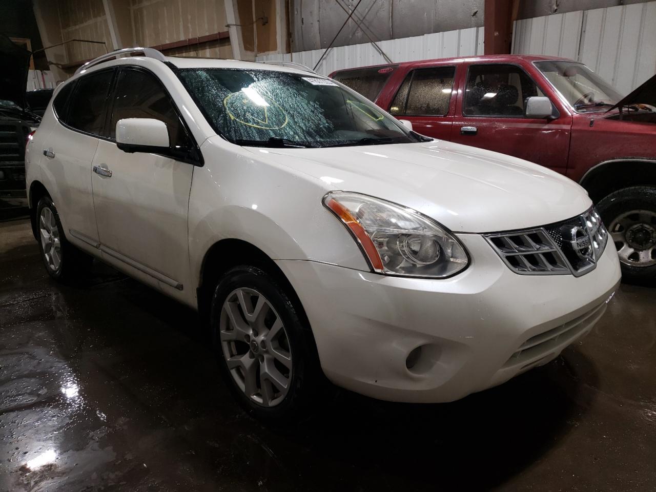 NISSAN ROGUE S 2013 with VIN JN8AS5MT2DW539744 - Photo from auction