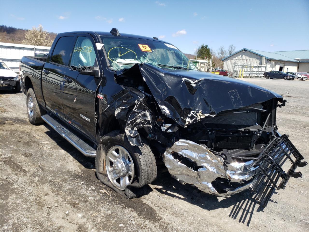 RAM 2500 BIG H 2021 with VIN 3C6UR5DJ1MG652657 - Photo from auction