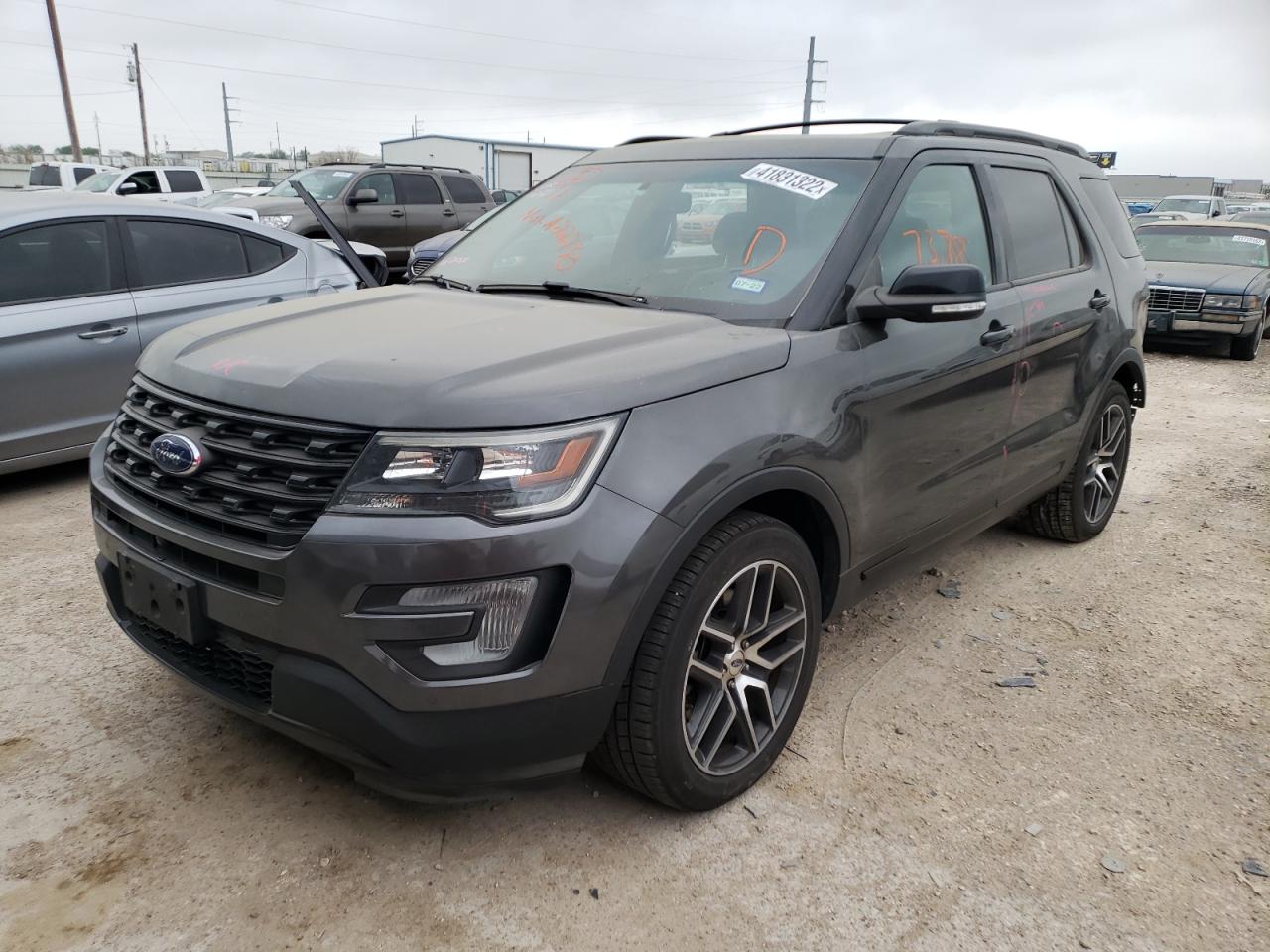 Photo 2 from auction – 2017 FORD EXPLORER S with VIN 1FM5K8GT8HGA22230