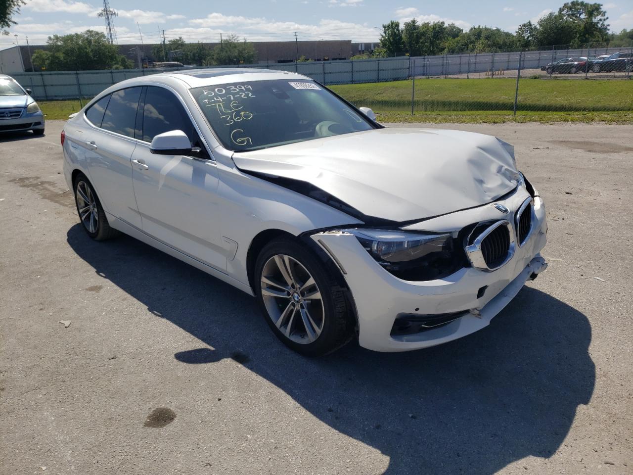 BMW 330 XIGT 2018 with VIN WBA8Z9C52JB219808 - Photo from auction