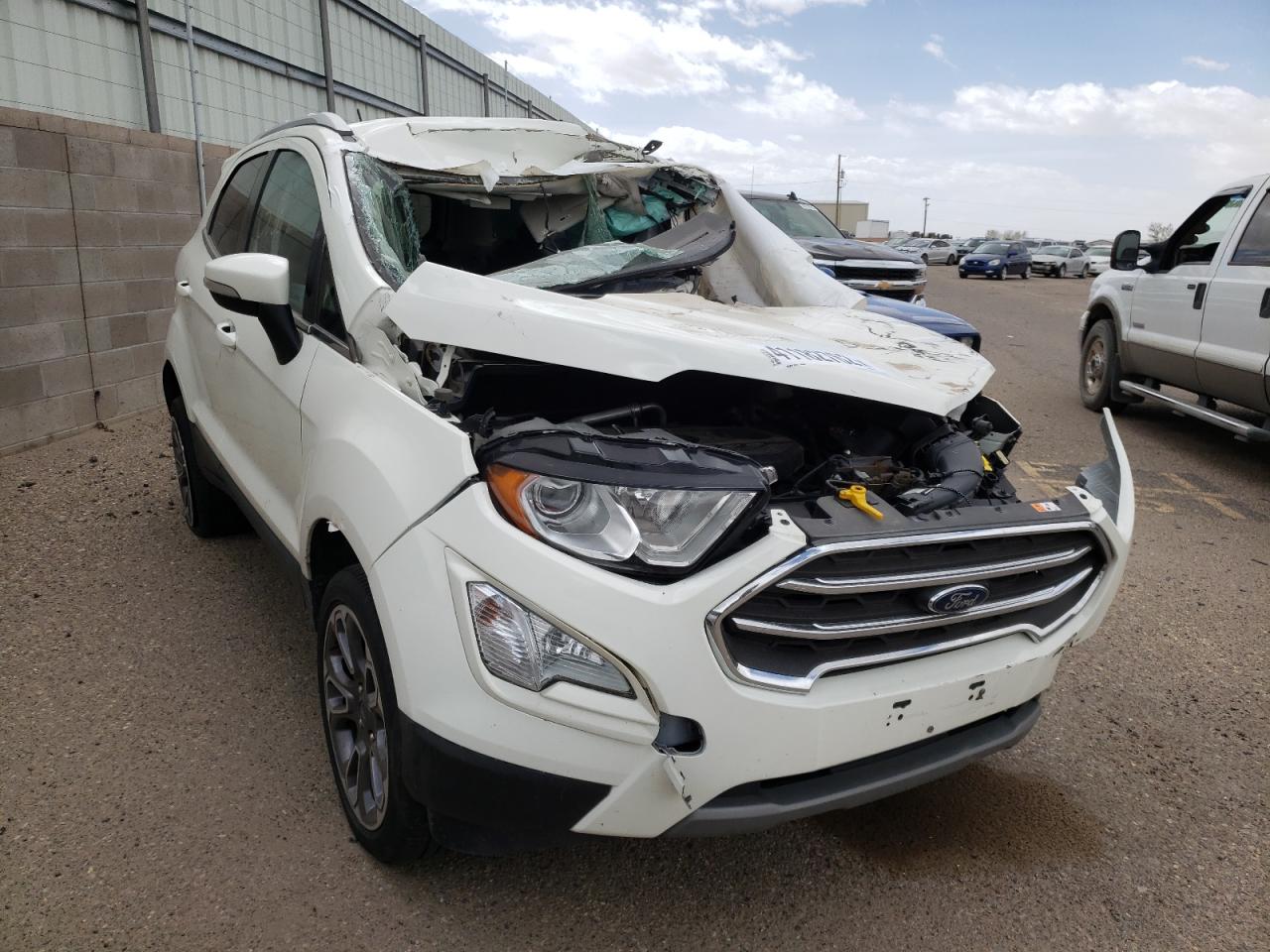 FORD ECOSPORT 2020 with VIN MAJ6S3KLXLC350502 - Photo from auction