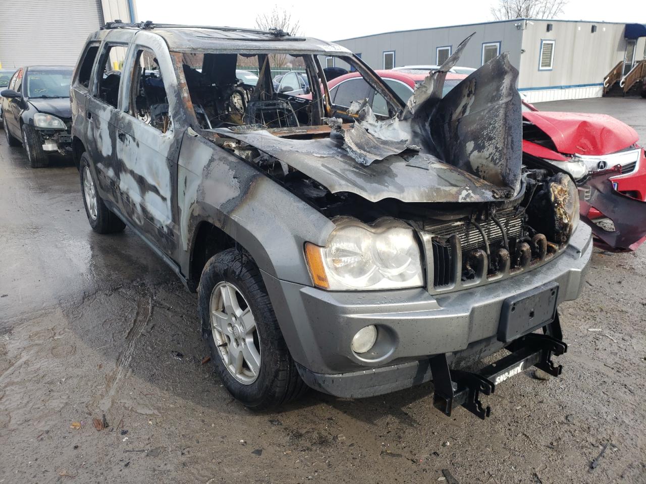 JEEP GRAND CHER 2007 with VIN 1J8HR48N47C701108 - Photo from auction