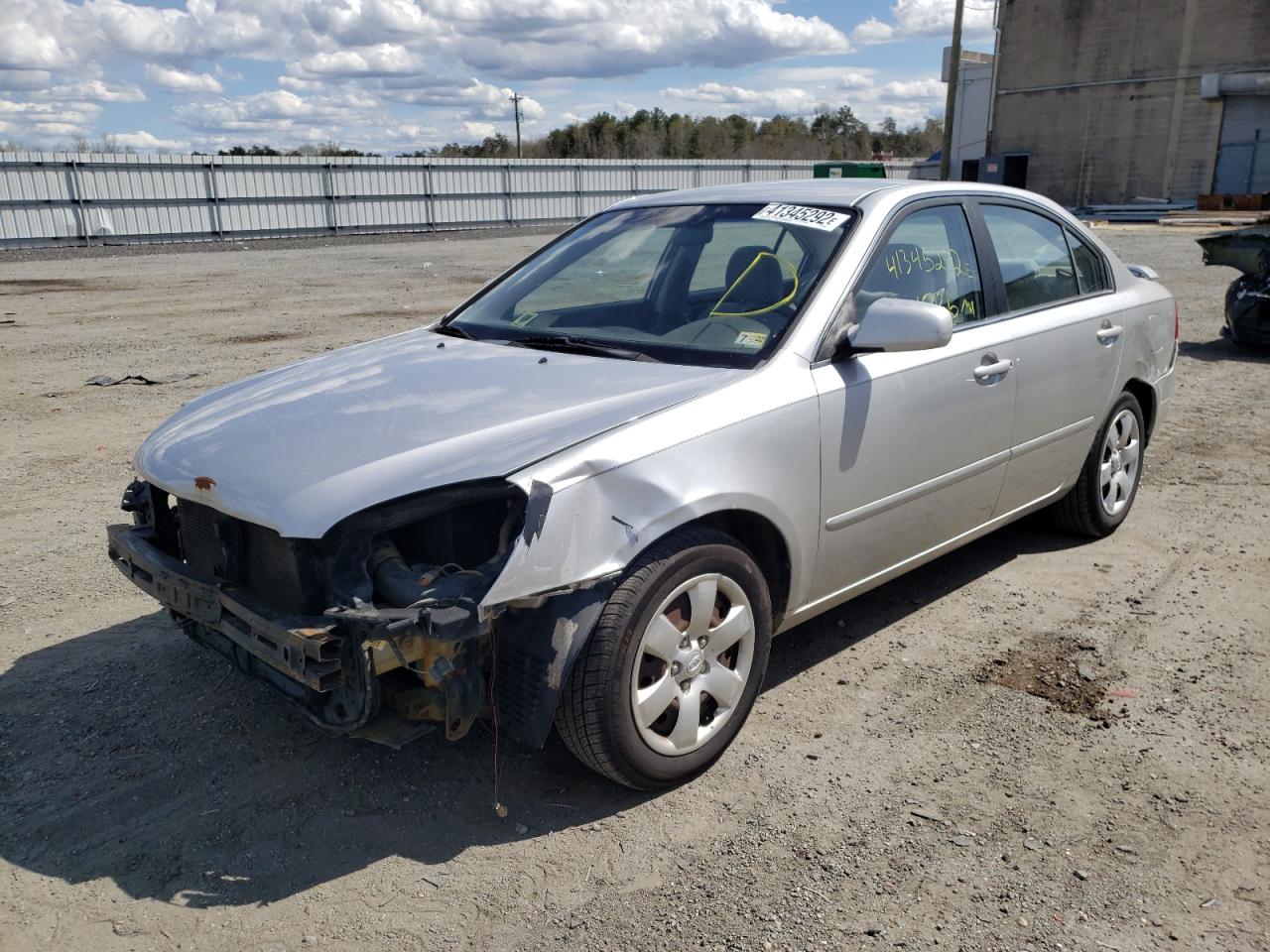 Photo 2 from auction – 2008 KIA OPTIMA LX with VIN KNAGE123885203548