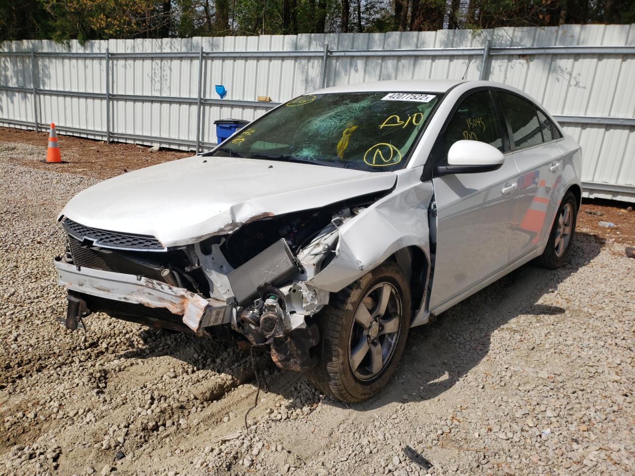 Photo 2 from auction – 2014 CHEVROLET CRUZE LT with VIN 1G1PC5SB0E7195896