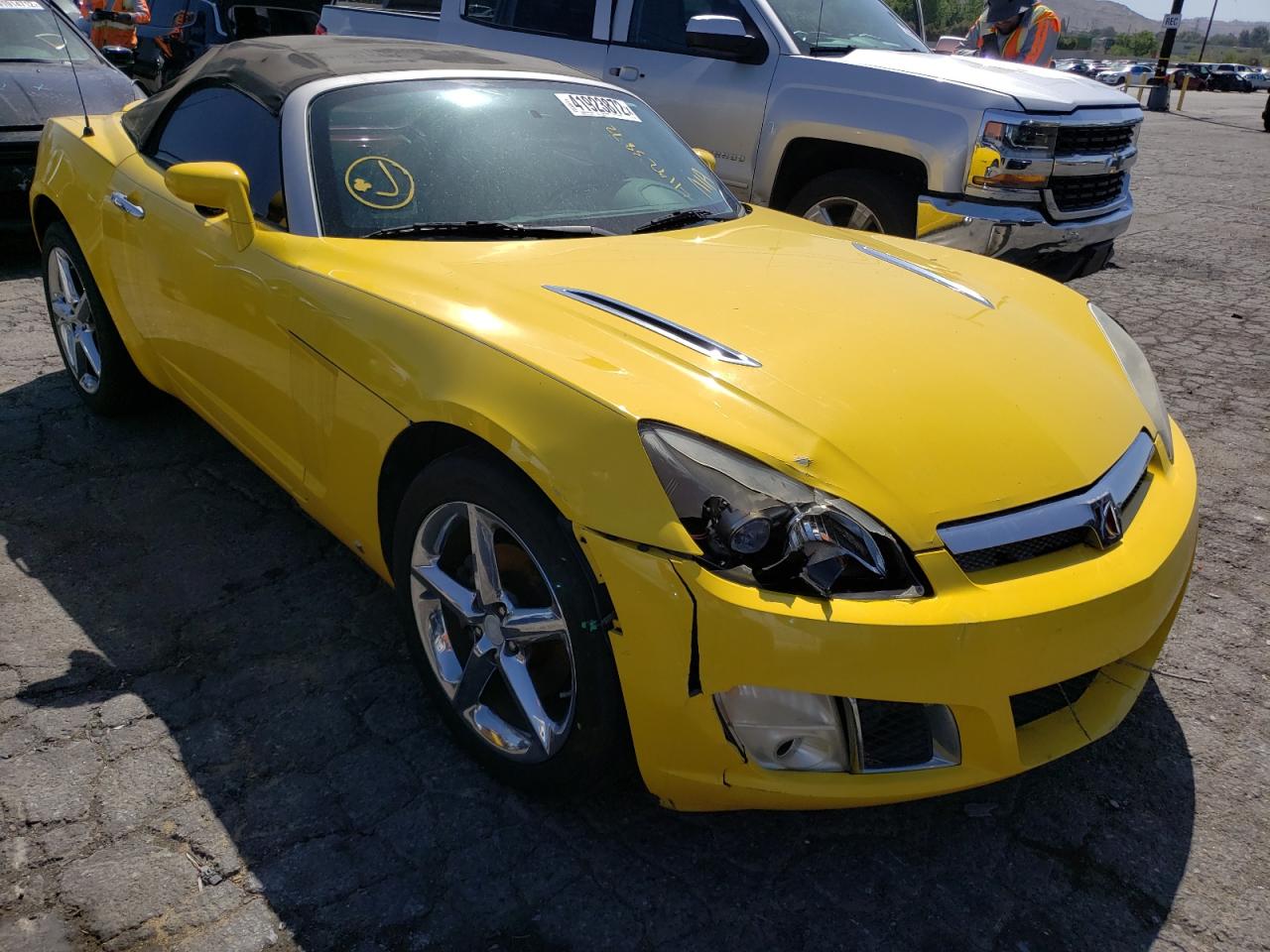 SATURN SKY REDLIN 2008 with VIN 1G8MF35X38Y127064 - Photo from auction