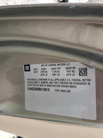 Photo 10 from auction – 2011 BUICK LUCERNE CX with VIN 1G4HC5EM3BU146516