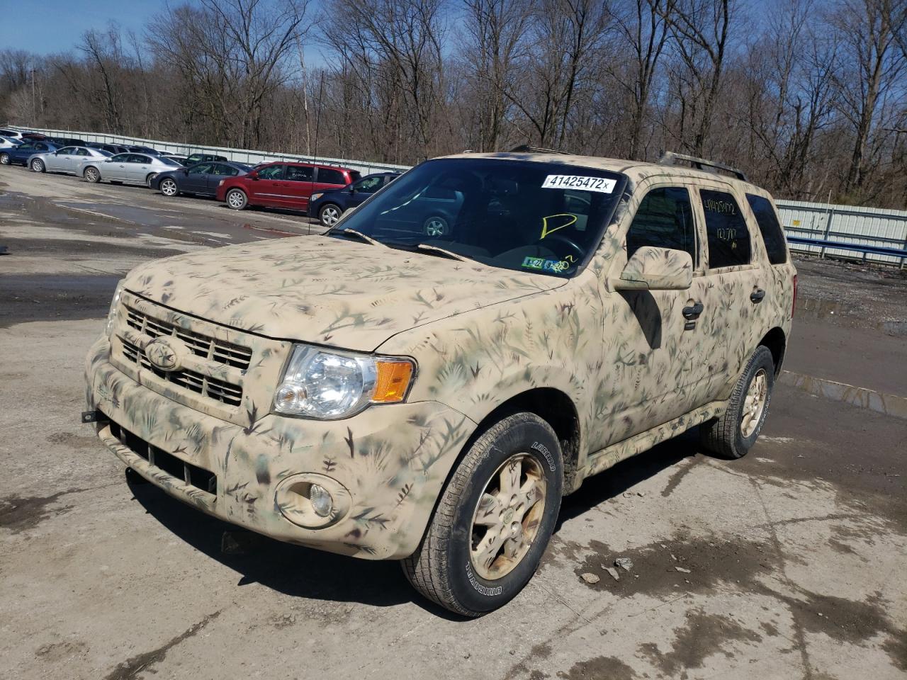 Photo 2 from auction – 2012 FORD ESCAPE XLT with VIN 1FMCU9DG5CKB56178