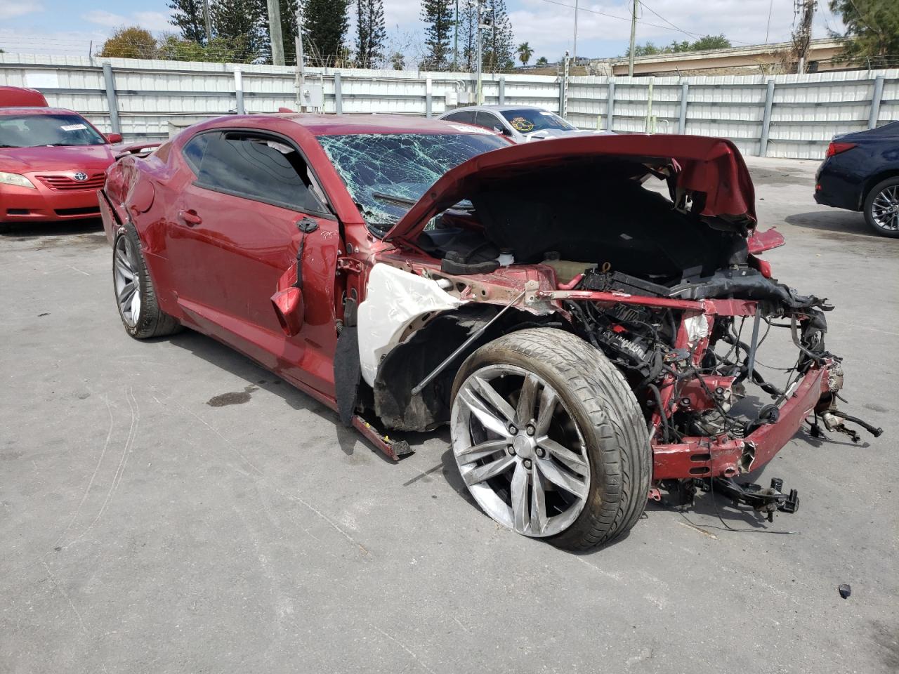 CHEVROLET CAMARO SS 2017 with VIN 1G1FF1R72H0149500 - Photo from auction
