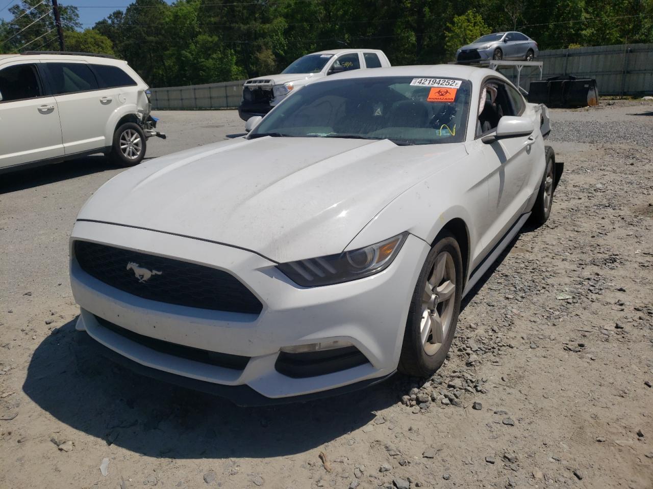 Photo 2 from auction – 2016 FORD MUSTANG with VIN 1FA6P8AM7G5289516