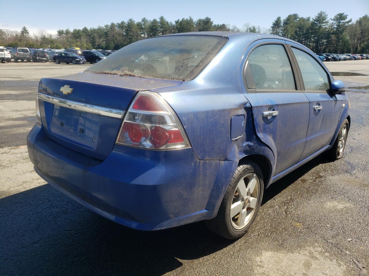 Photo 4 from auction – 2008 CHEVROLET AVEO LT with VIN KL1TG56608B204578