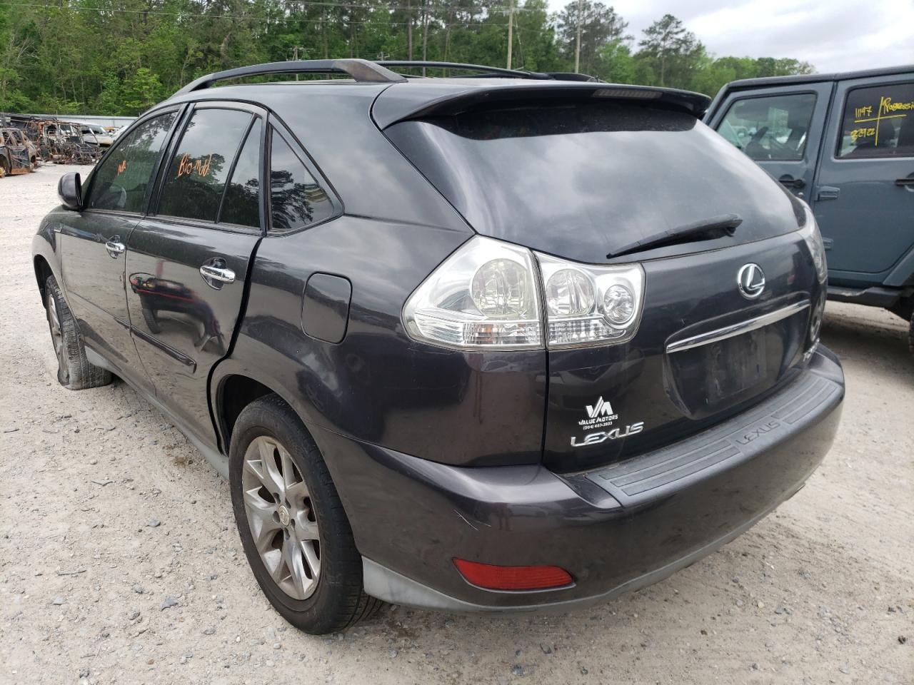 Photo 3 from auction – 2009 LEXUS RX 350 with VIN 2T2GK31U19C068737
