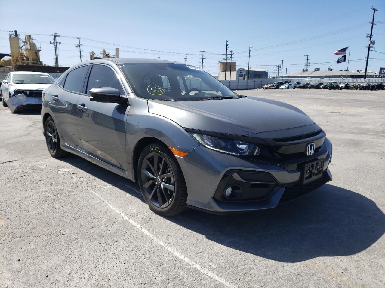 HONDA CIVIC EX 2020 with VIN SHHFK7H64LU403277 - Photo from auction