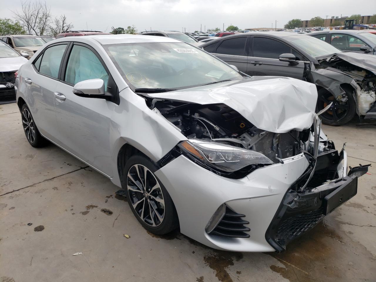 TOYOTA COROLLA L 2019 with VIN 2T1BURHE9KC217959 - Photo from auction